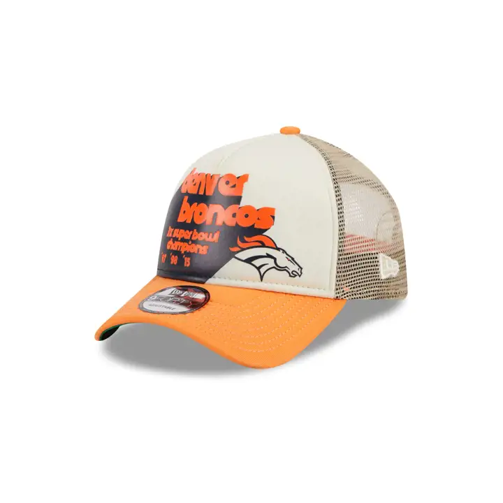 Denver Broncos NFL Multi Champ Foam Trucker argent/marine/kaki