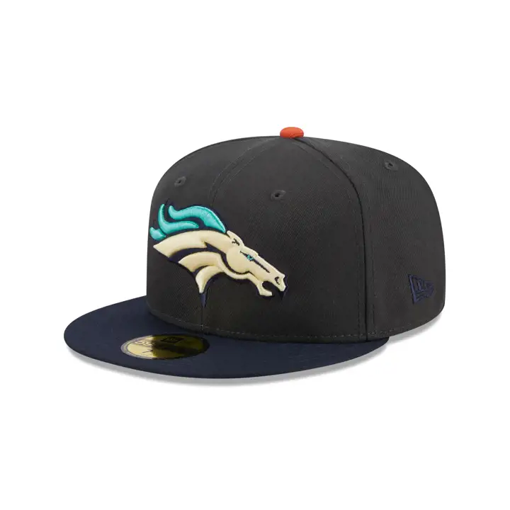 Casquette 59FIFTY NFL Denver Broncos Seaside Sunset anthracite/bleu marine