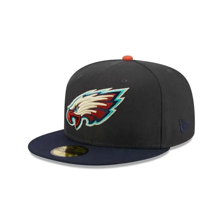 Casquette 59FIFTY NFL Philadelphia Eagles Seaside Sunset anthracite/bleu marine