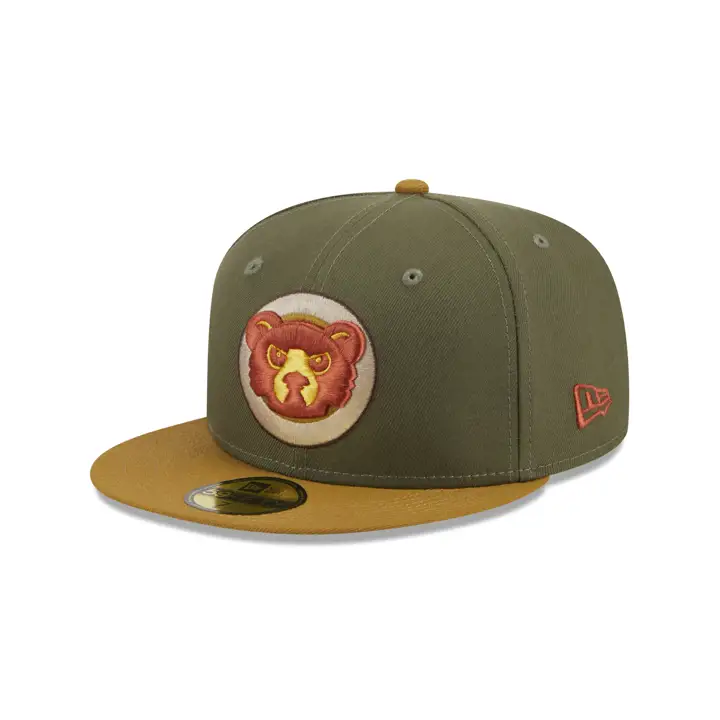 Casquette 59FIFTY Chicago Cubs MLB Harvest GRN/BRNZ/WLNT