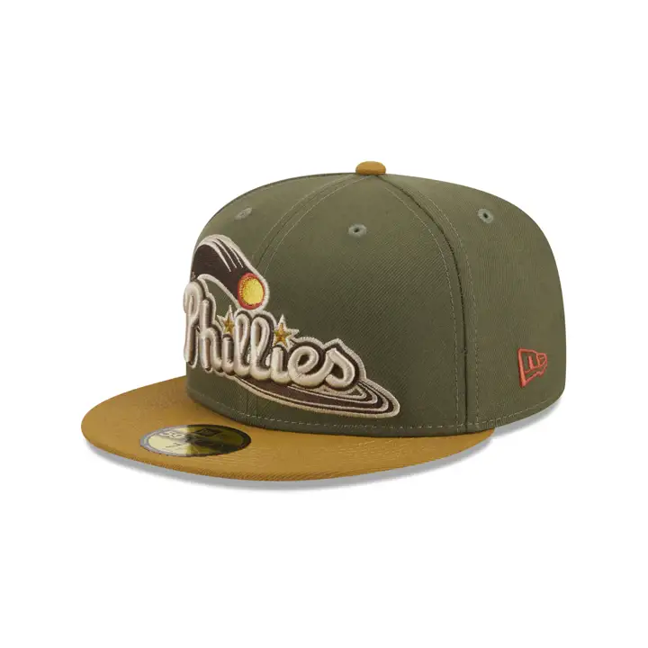 Philadelphia Phillies MLB Harvest 59FIFTY GRN/BRNZ/WLNT