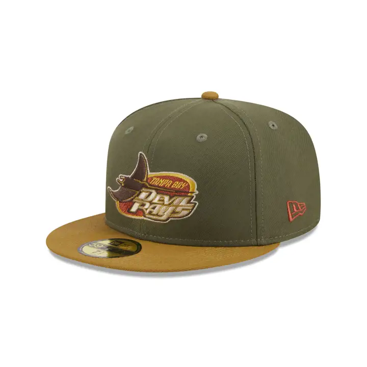 Casquette Tampa Bay Rays MLB Harvest 59FIFTY Vert/Bronze/Noyer