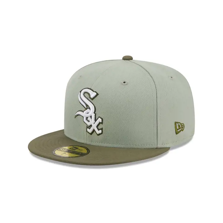 Casquette 59FIFTY MLB Money Tree Chicago White Sox Vert foncé/Bronze/Gris