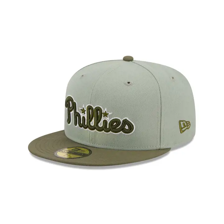 Casquette Philadelphia Phillies MLB Money Tree 59FIFTY Vert foncé/Bronze/Gris