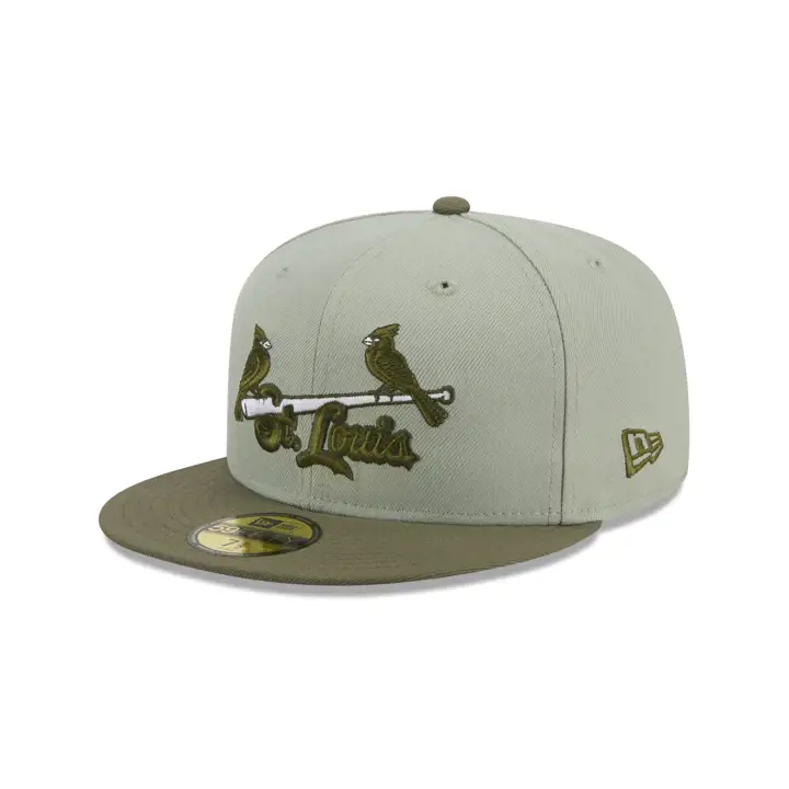 Casquette St. Louis Cardinals MLB Money Tree 59FIFTY Vert foncé/Bronze/Gris