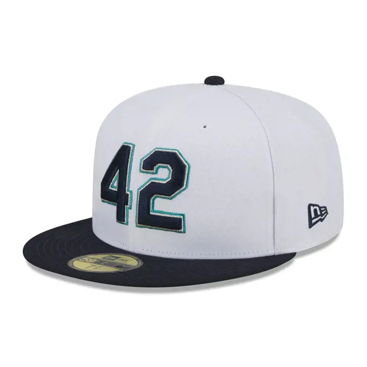 Seattle Mariners MLB Jackie Timeline 59FIFTY BLC/BLEU/GRI