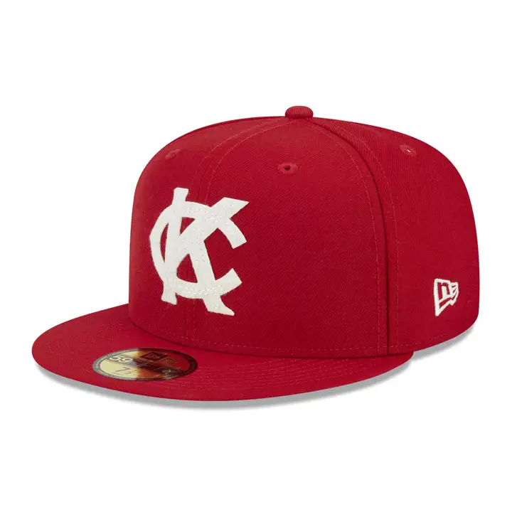 Casquette 59FIFTY MLB Jackie Timeline Kansas City Monarchs ROUGE/ROUGE/VERT