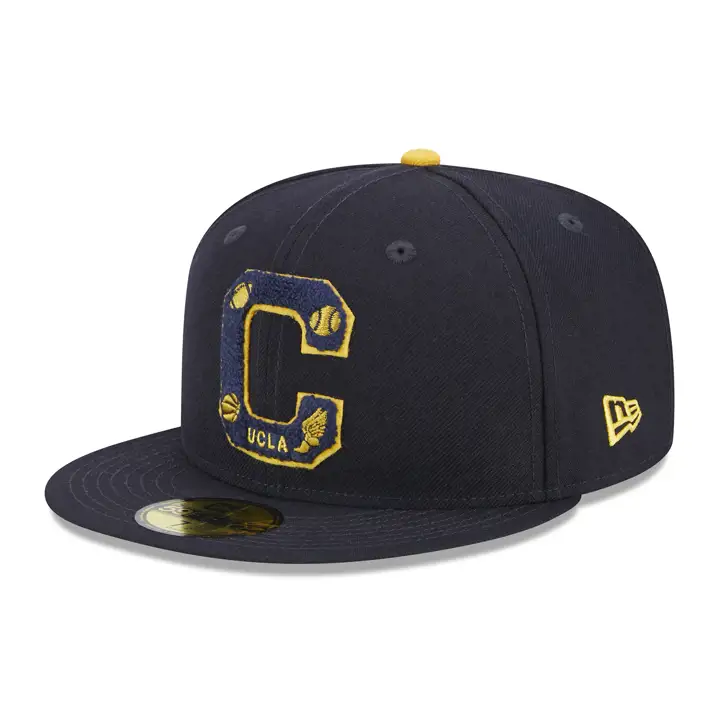 UCLA Bruins MLB Jackie Timeline 59FIFTY MARINE/MARINE/VERT