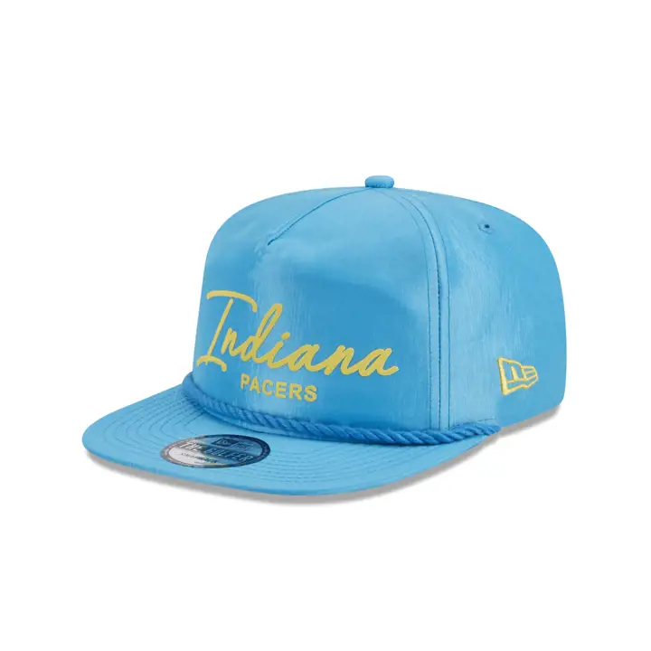 Indiana Pacers NBA Neon Script Golfer BLEU/BLEU/VERT