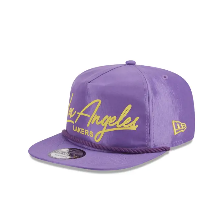 Casquette de golf Los Angeles Lakers NBA Neon Script VIO/VIO/VERT