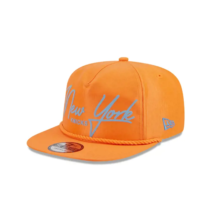 Casquette Golfer New York Knicks NBA Script Néon ORG/ORG/GRN