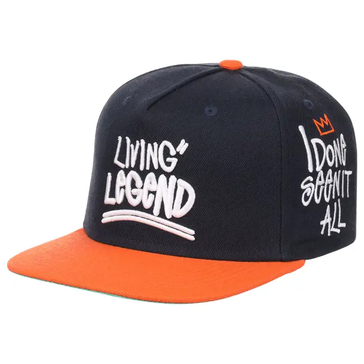 Casquette TWNTY-TWO PUR/ORG/GRN