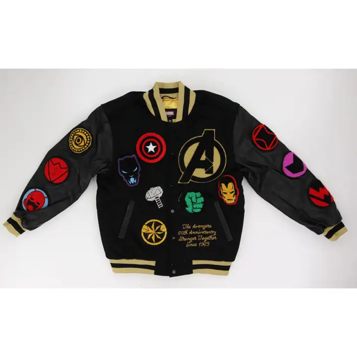 Veste AVG Marvel 60e Anniversaire Premium noir/or