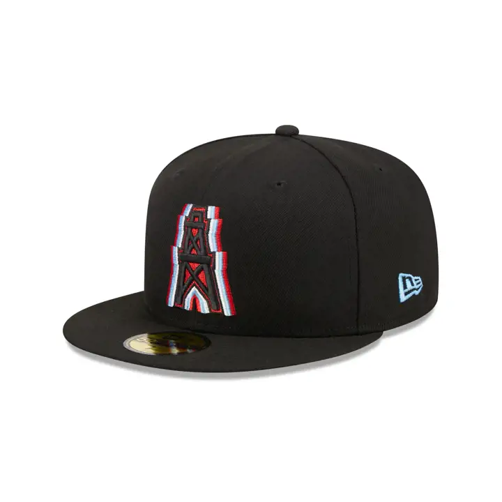 HOUSTON OILERS NFL Triple Contour 59FIFTY BLK
