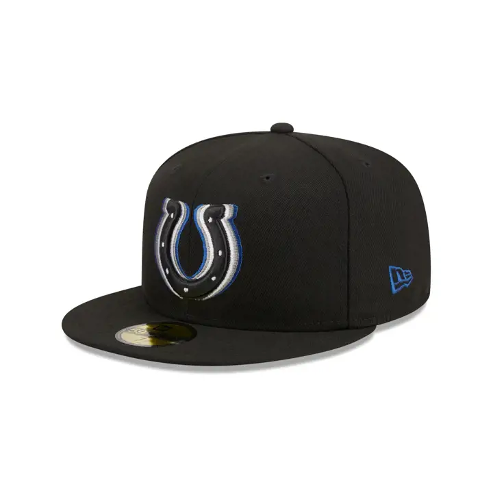 INDIANAPOLIS COLTS NFL Triple Outline 59FIFTY NOIR