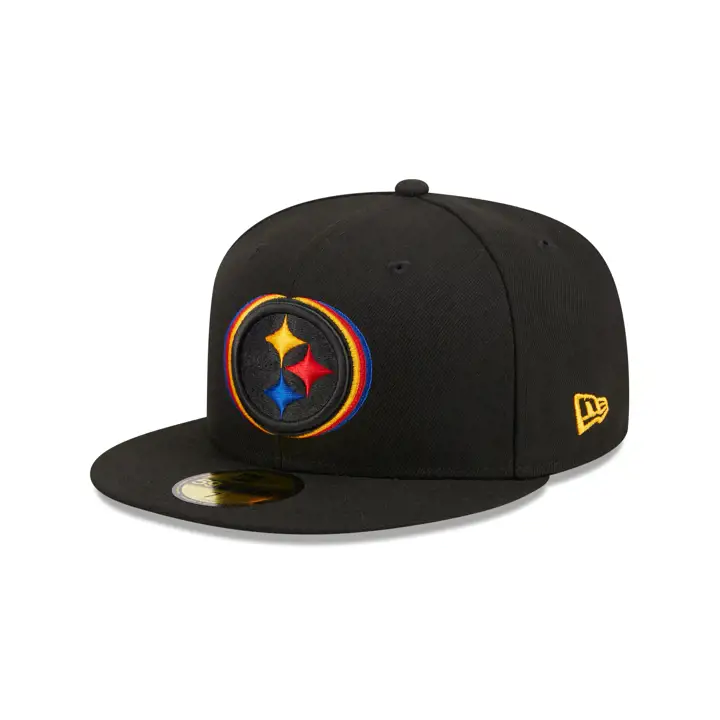PITTSBURGH STEELERS NFL Triple Outline 59FIFTY NOIR