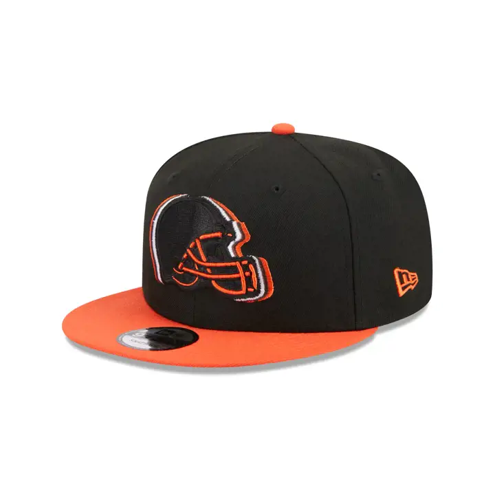 CLEVELAND BROWNS NFL Triple Outline 9FIFTY BLK