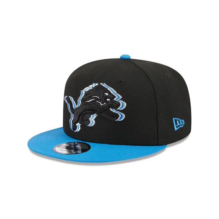 CASQUETTE 9FIFTY NFL Triple Outline Detroit Lions NOIRE