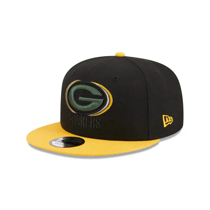 GREEN BAY PACKERS NFL Triple Outline 9FIFTY BLK