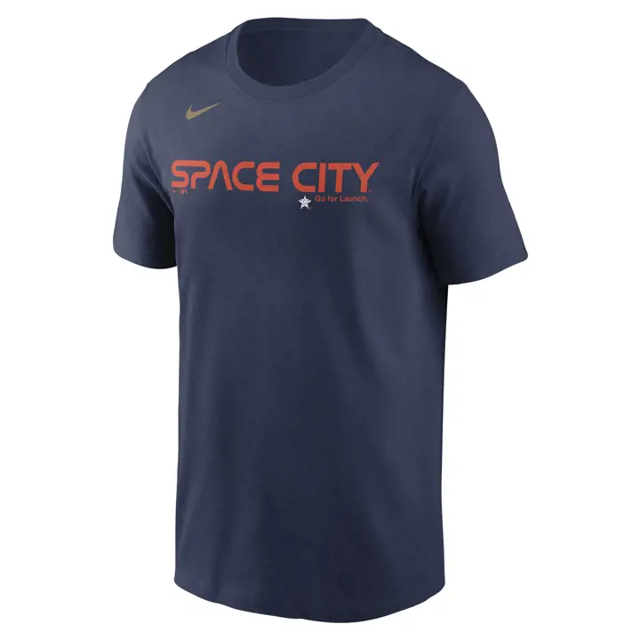 T-shirt joueur ASTROS MLB Nike N&N Kyle Tucker bleu marine