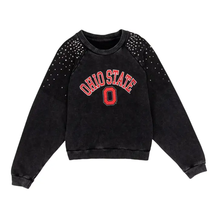 Ohio State Buckeyes NCAA Crew clouté pour femmes 23 BLK