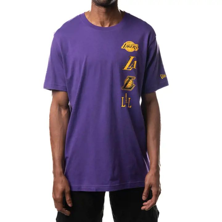 T-shirt NBA City Edition Los Angeles Lakers PUR