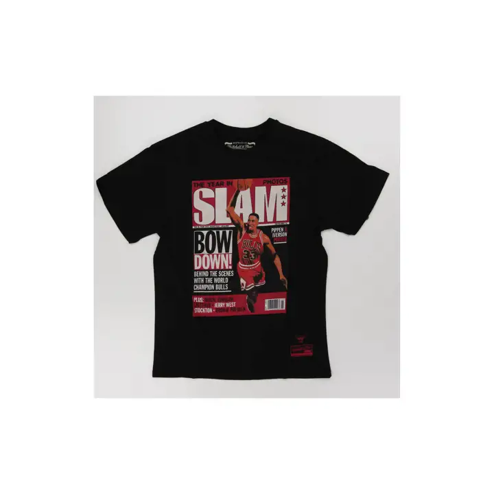 Chicago Bulls MN Slam Cover Tee Scottie Pippen BLK