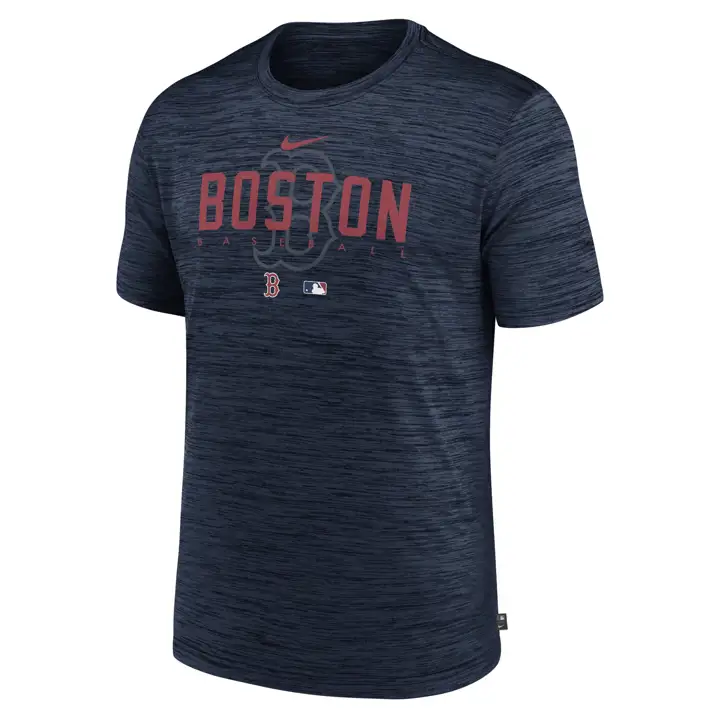 T-shirt Boston Red Sox MLB Velocity Dugout BLEU MARINE