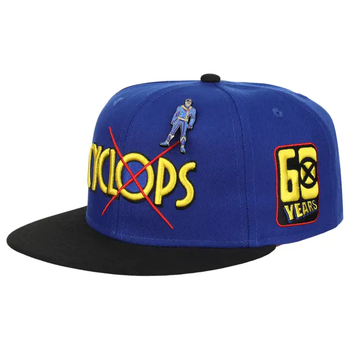 Marvel Xmen Wordmark LHD Fitted BLUE/BLK/BLUE