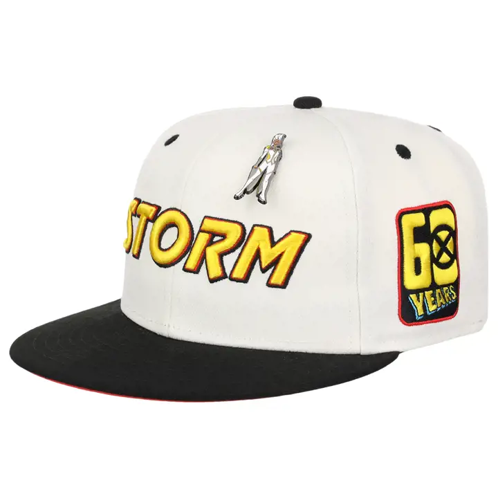 Marvel Xmen Wordmark LHD Fitted IVO/BLK/RED
