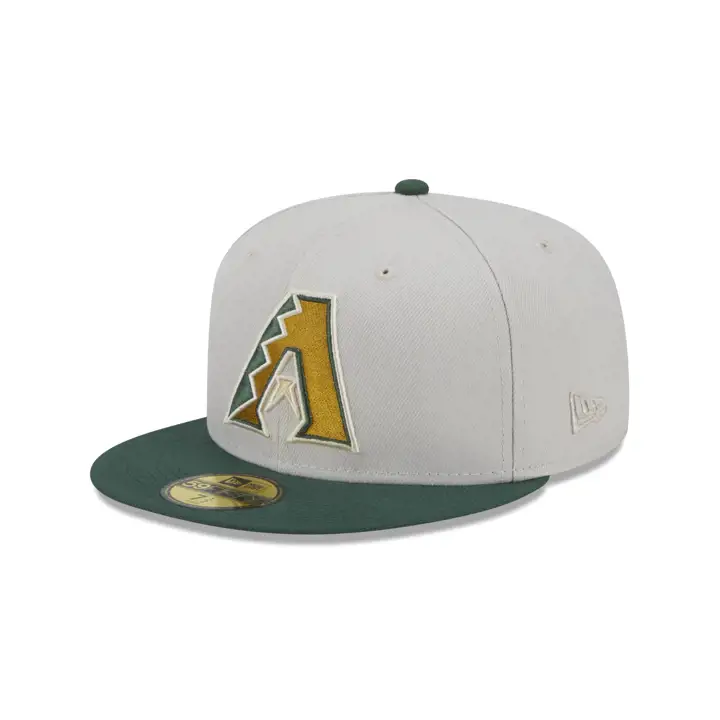 Casquette 59FIFTY Arizona Diamondbacks MLB Concrete Jungle coloris pierre/vert/gris