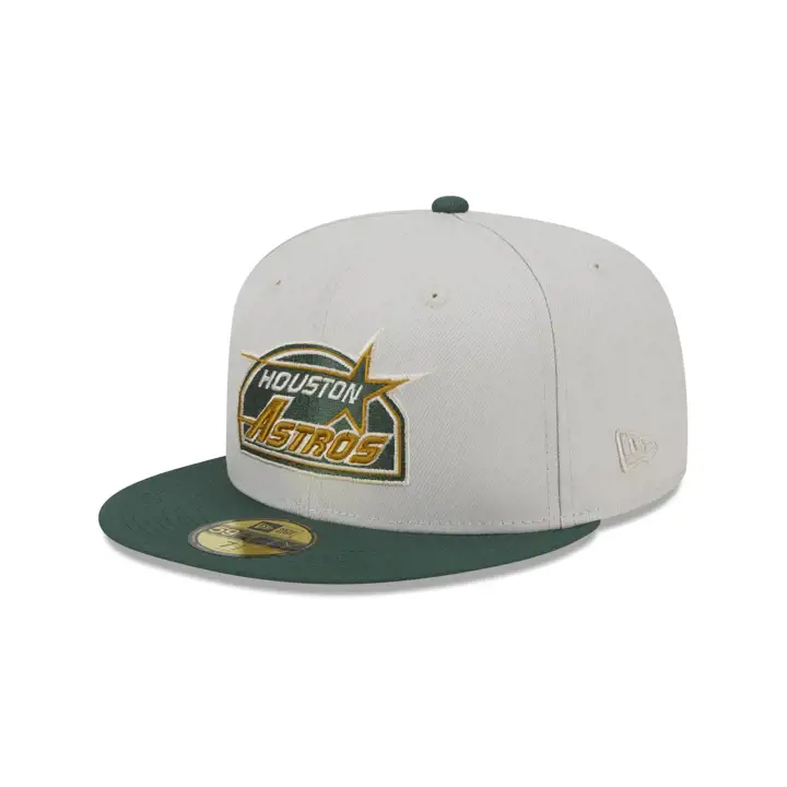 Casquette 59FIFTY Concrete Jungle MLB des Houston Astros pierre/vert/gris