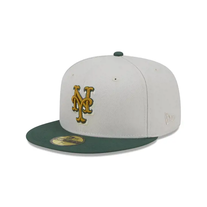 New York Mets MLB Concrete Jungle 59FIFTY stone/vert/gris