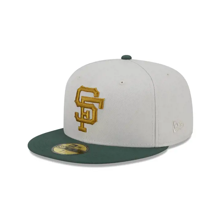 Casquette 59FIFTY MLB Concrete Jungle des San Francisco Giants coloris pierre/vert/gris