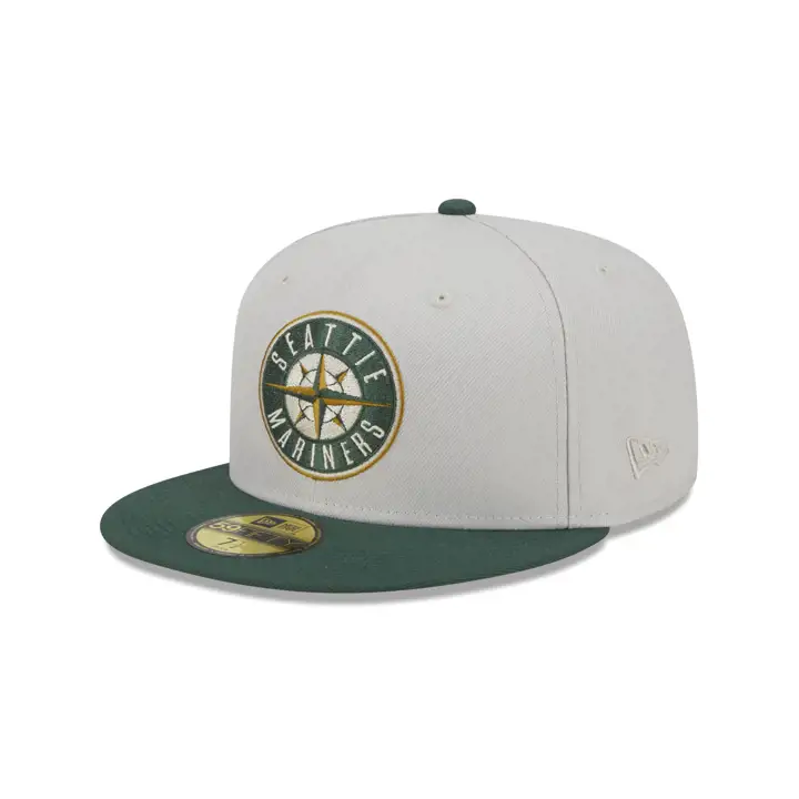 Seattle Mariners MLB Concrete Jungle 59FIFTY stone/vert/gris