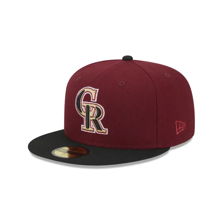 Colorado Rockies MLB Hot Rod 59FIFTY cred/noir/havane
