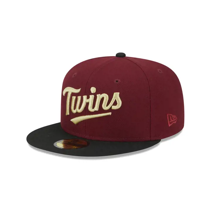 Casquette Minnesota Twins MLB Hot Rod 59FIFTY rouge/noir/beige