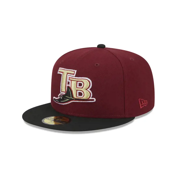 Casquette Tampa Bay Rays MLB Hot Rod 59FIFTY cred/blk/tan