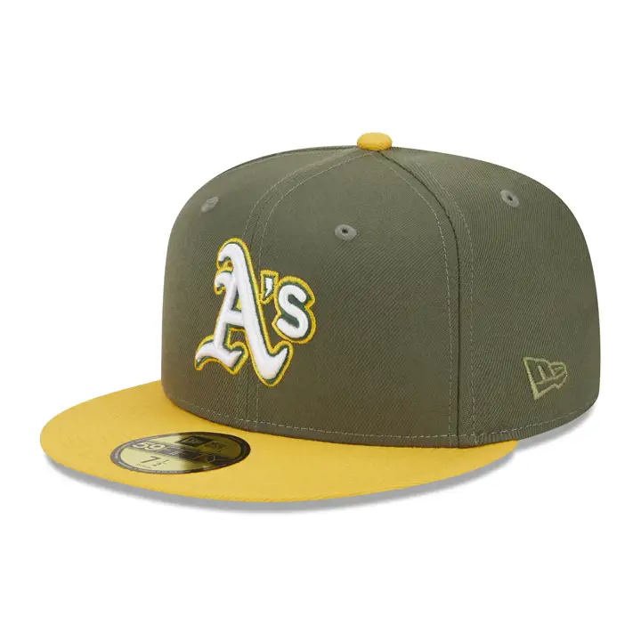 Oakland Athletics MLB Grassroots 59FIFTY OLV/JAU/GRI