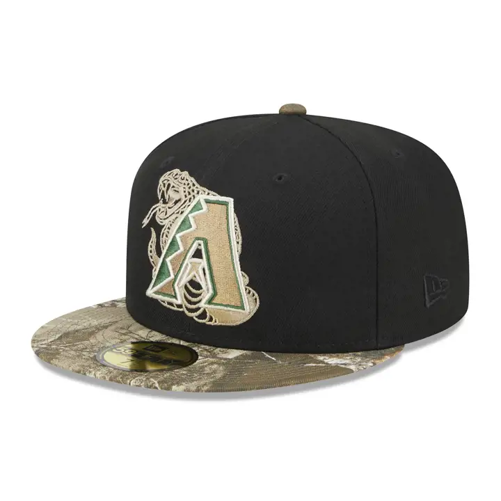 Casquette DBacks MLB Hidden Hunter 59FIFTY NOIR/CAMO/TAN
