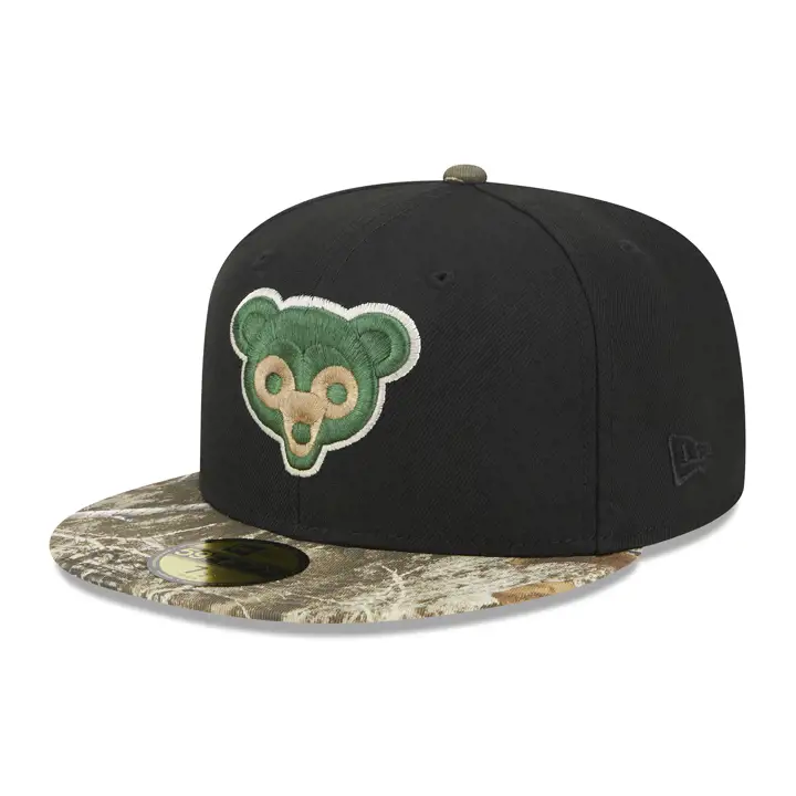 CASQUETTE CUBS MLB Hidden Hunter 59FIFTY NOIR/CAMO/TAN