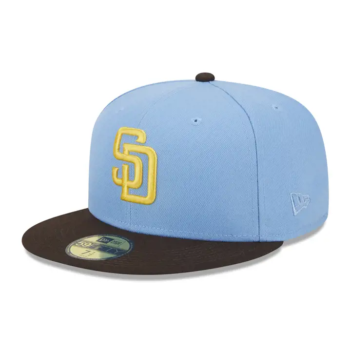 San Diego Padres MLB Sky High 59FIFTY SKBL/BRN/GRY