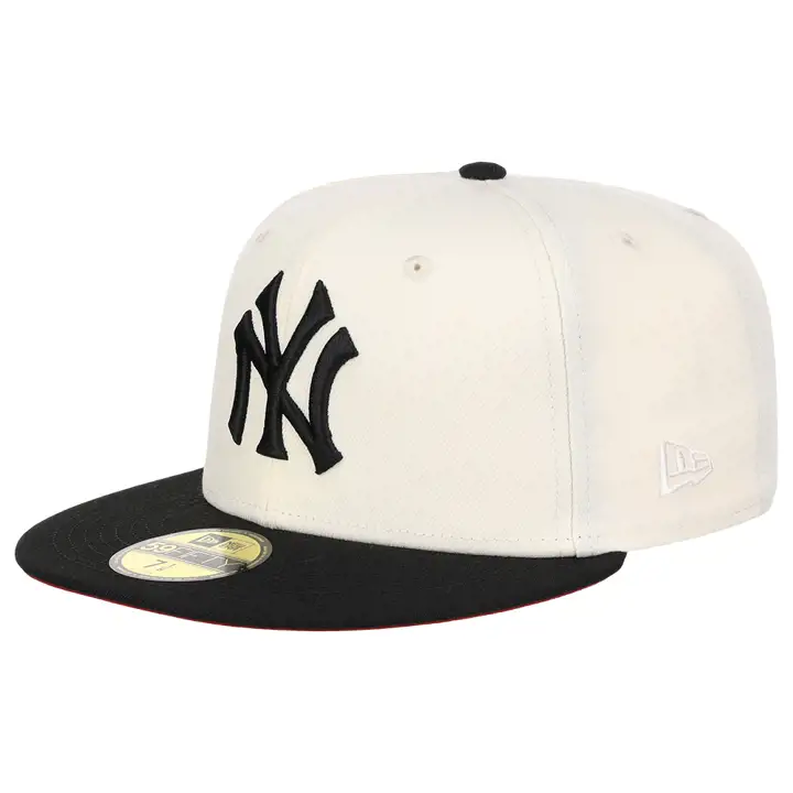 New York Yankees MLB Casquette 59FIFTY BLANC/NOIR/ROUGE