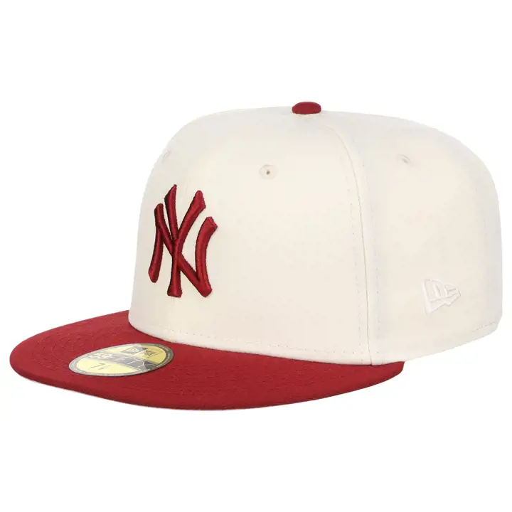Casquette 59FIFTY MLB Mob New York Yankees BLANC/ROUGE/ROSE