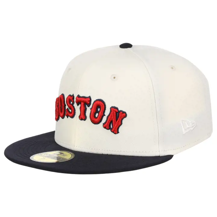 Boston Red Sox MLB Manolo Script 59FIFTY blc/mar/noi