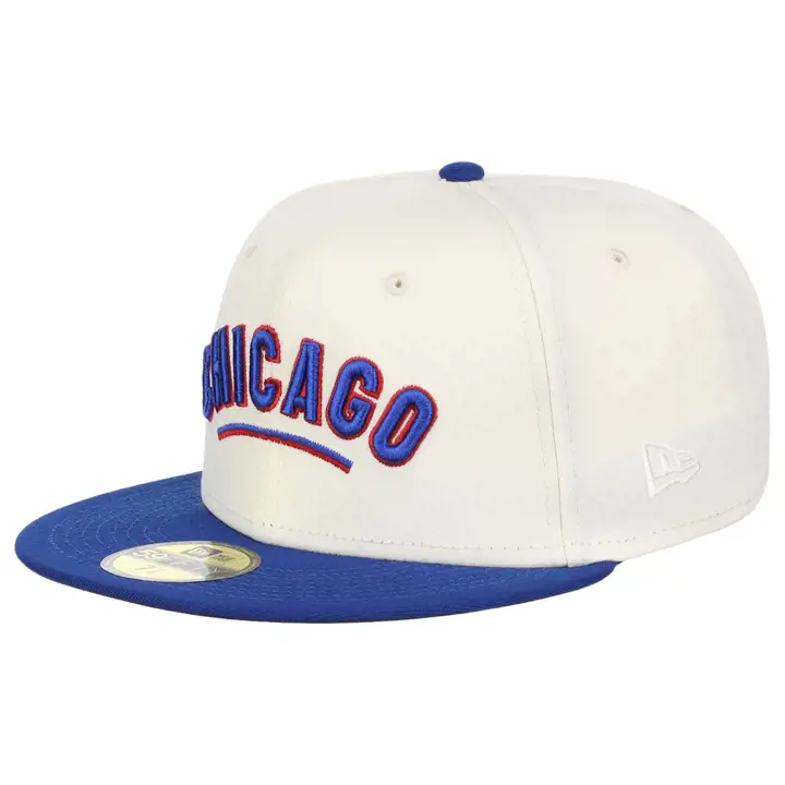 Casquette 59FIFTY Chicago Cubs MLB Manolo Script blanc/bleu/noix