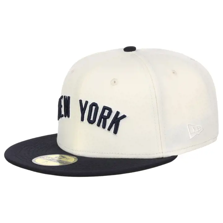 New York Yankees MLB Manolo Script 59FIFTY blc/mar/noi
