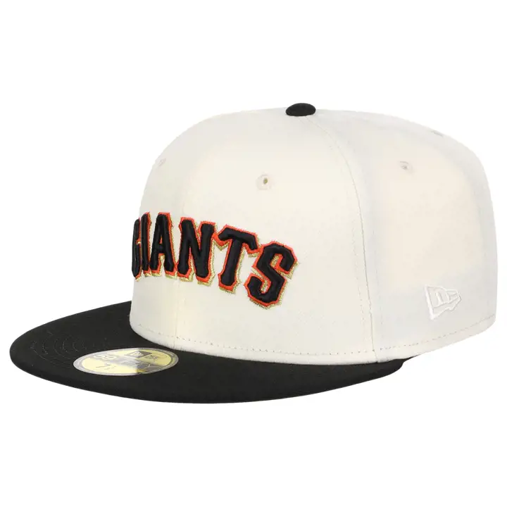 Casquette 59FIFTY Manolo Script MLB San Francisco Giants blanc/noir/noyer