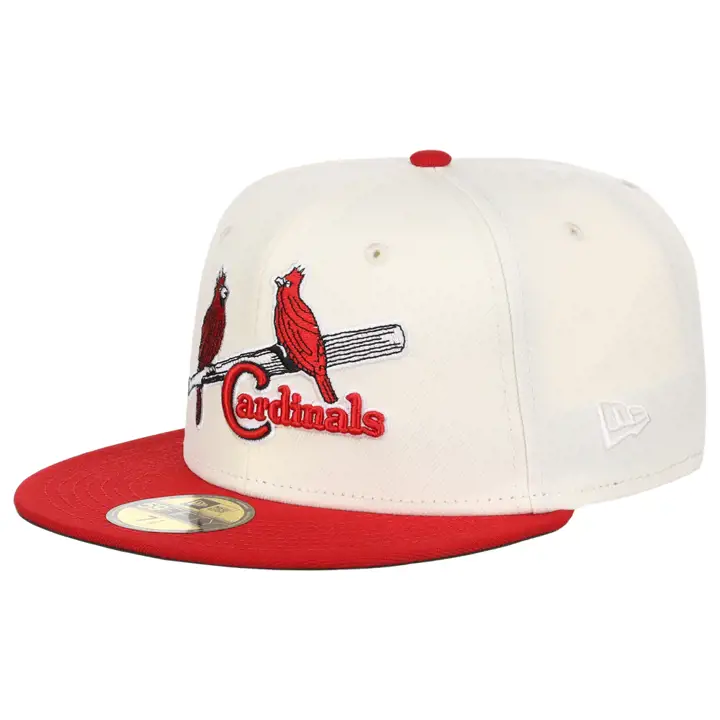 Casquette 59FIFTY MLB St. Louis Cardinals Manolo Script blanc/rouge/noyer