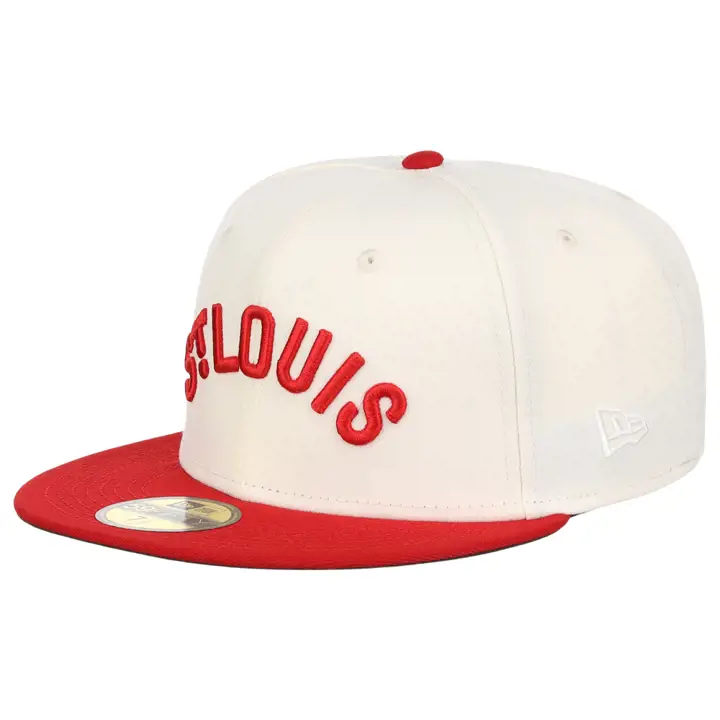 St. Louis Cardinals MLB 1Manolo Script 59FIFTY blc/rouge/noix